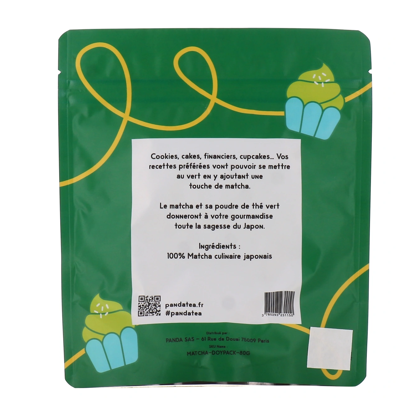 Panda Tea Matcha Culinaire - Vue 3