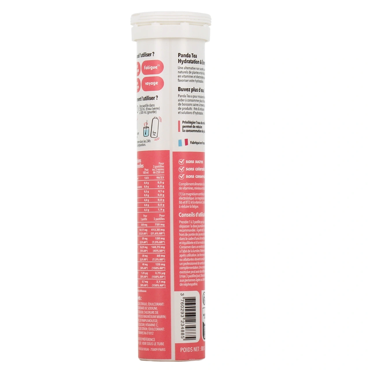 Panda Tea Pastilles Hydratation - Vue 13