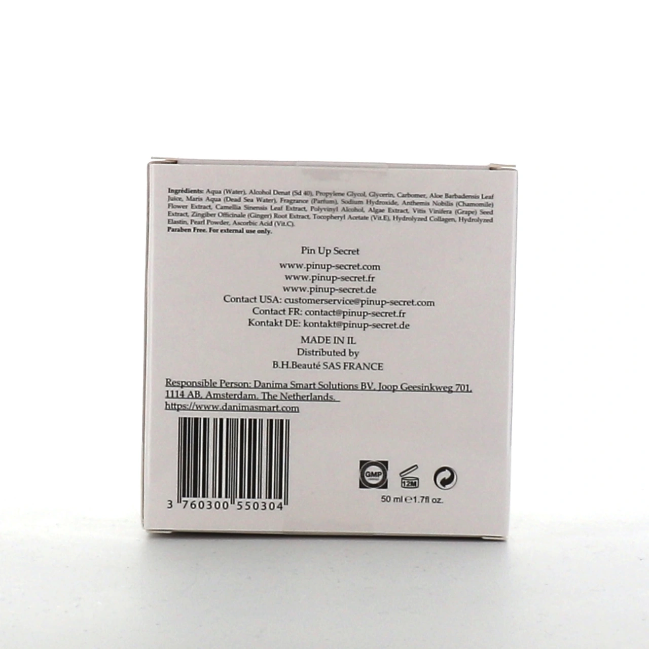 Pin Up Secret Peeling Visage - Vue 2