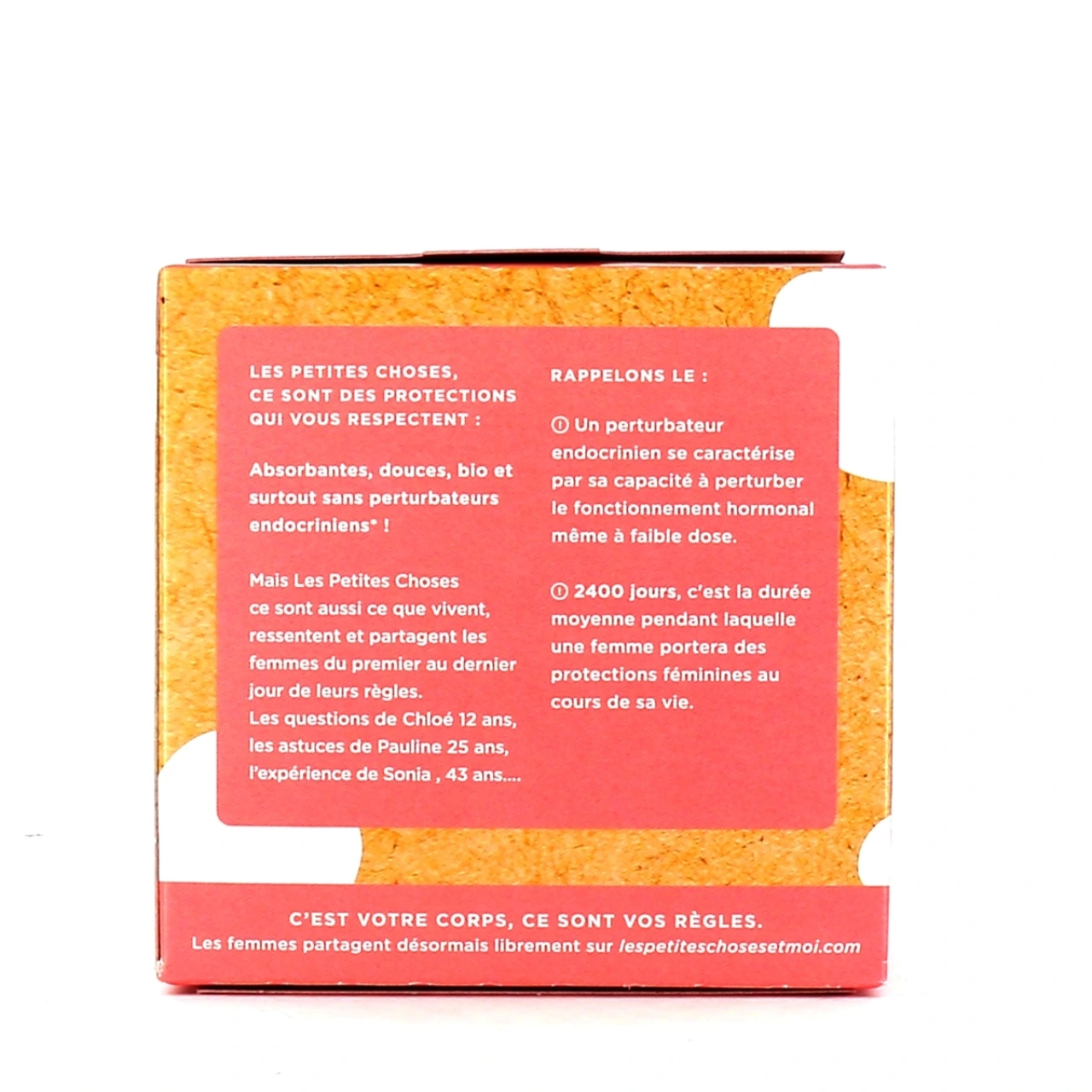 Les Petites Choses Serviettes Hygiéniques Nuit Coton Bio - Vue 4