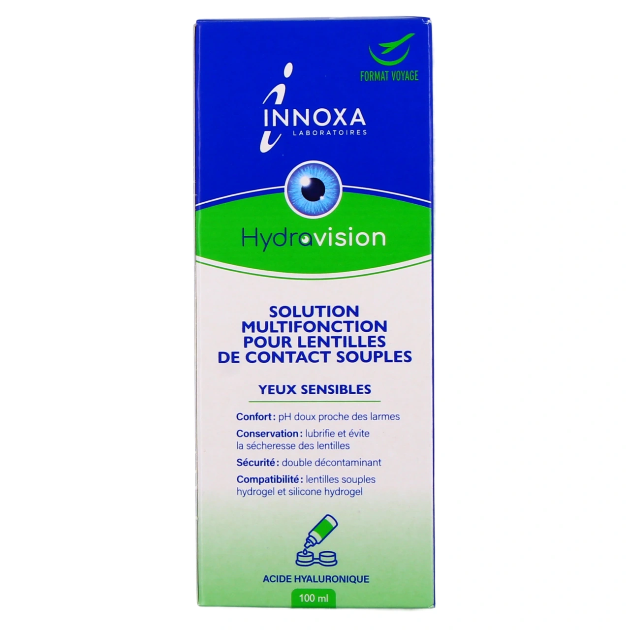 Innoxa Hydravision Solution pour Lentilles - Vue 2