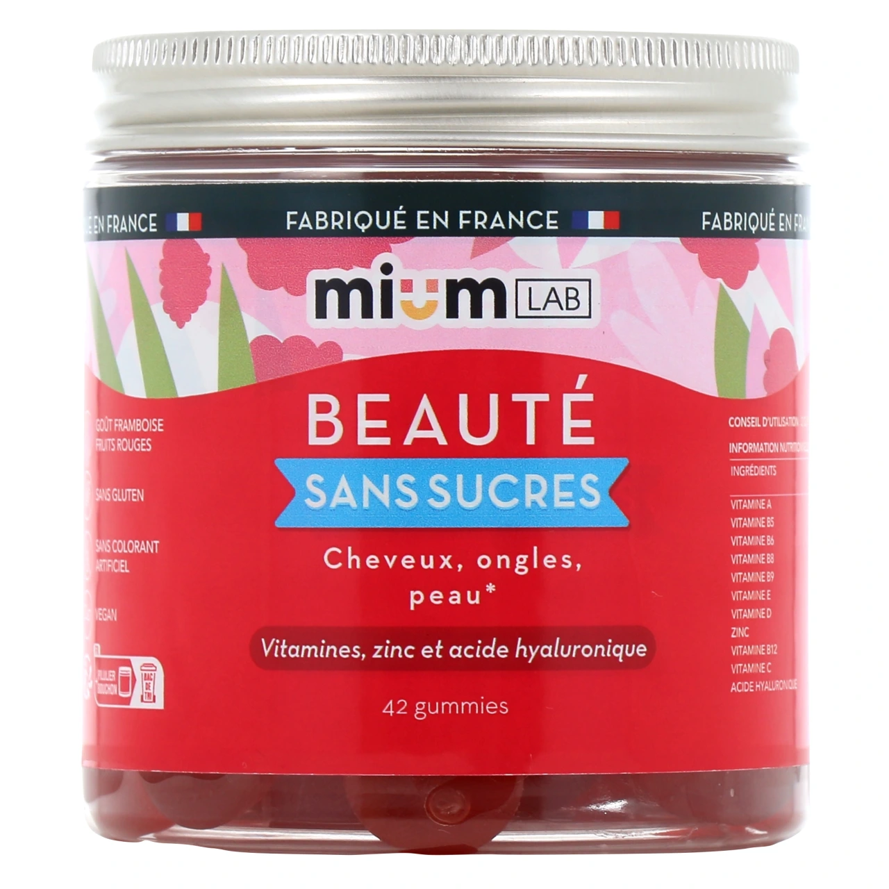 Mium Lab Beauté Gummies sans sucres - Vue 2