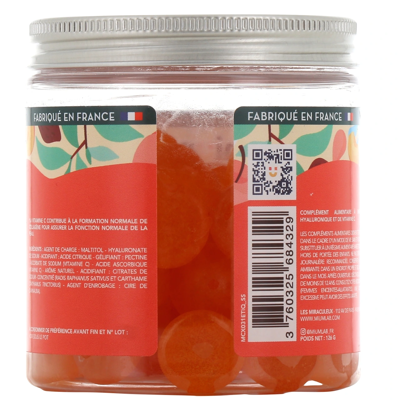 Mium Lab Acide Hyaluronique Gummies sans sucres - Vue 3