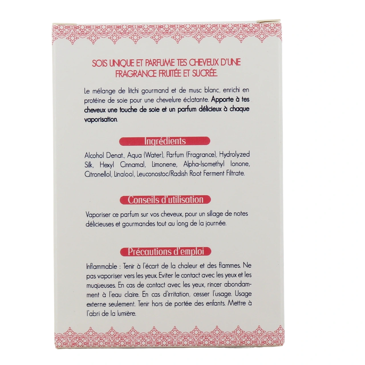 Musc Intime Parfum Cheveux - Vue 3