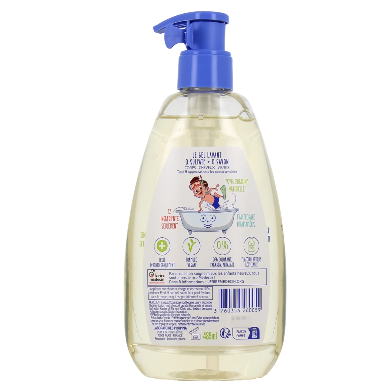 Poupina Gel Lavant La Tête à Toto - Vue 3