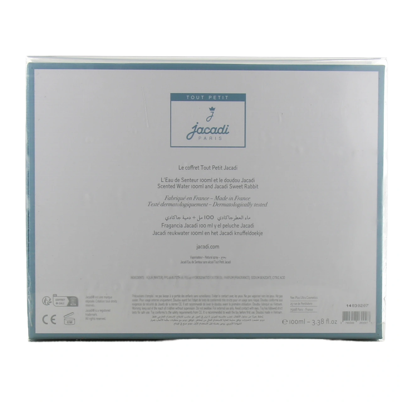 Jacadi Coffret Bébé Eau de senteur + Doudou - Vue 7