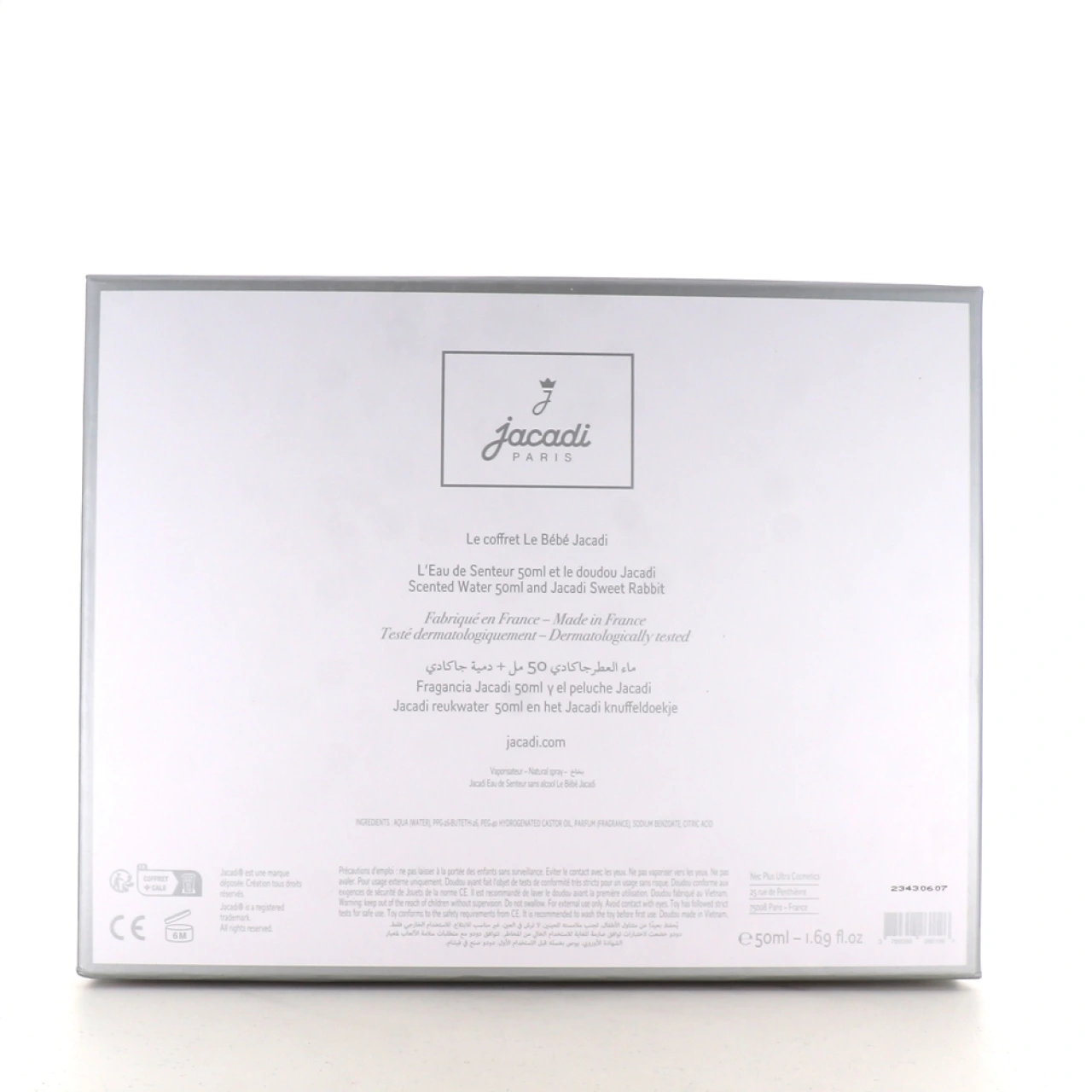 Jacadi Coffret Bébé Eau de senteur + Doudou - Vue 4