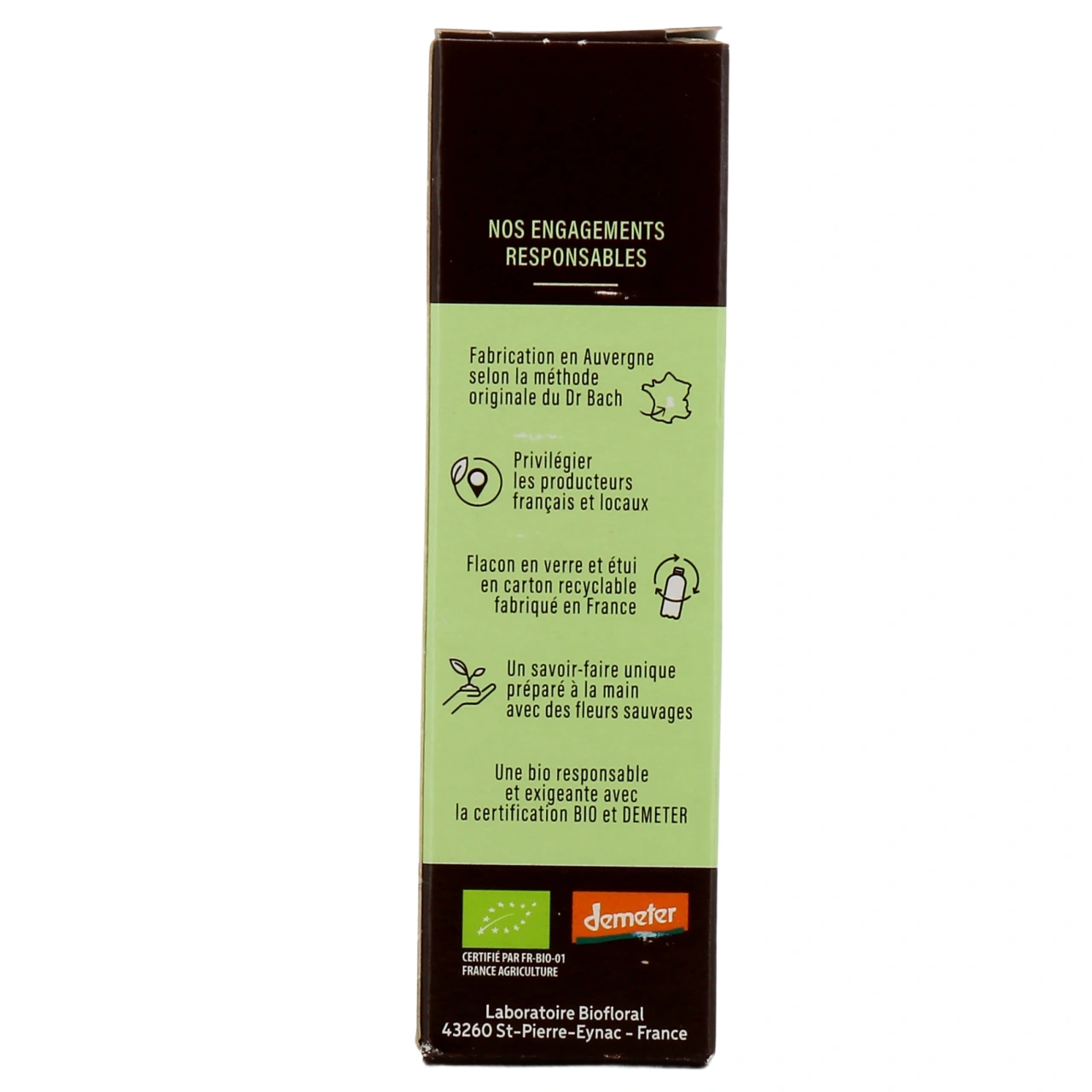 Biofloral Peur de l'Abandon Bio - Vue 4