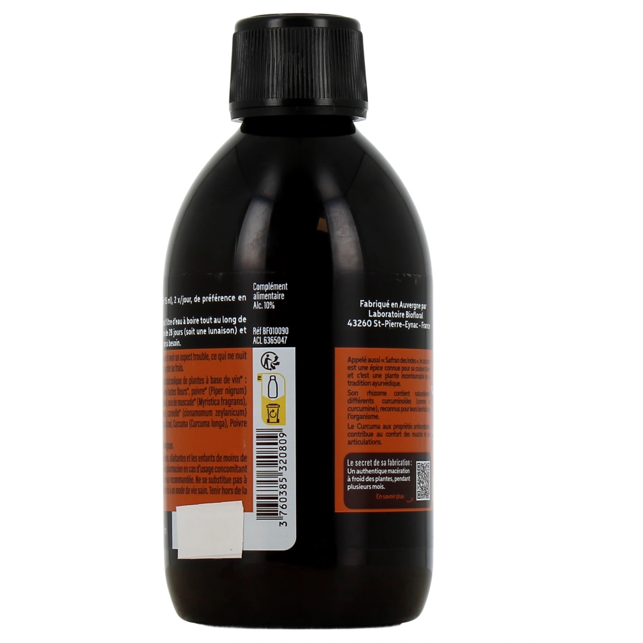 Biofloral Elixir de Curcuma - Vue 3