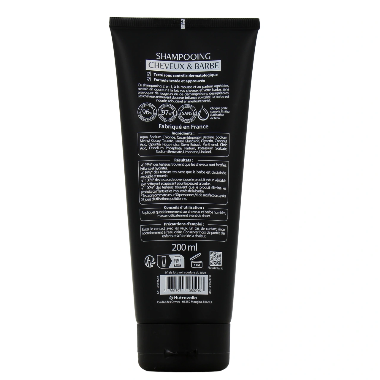 Luxéol Shampooing Cheveux & Barbe - Vue 3