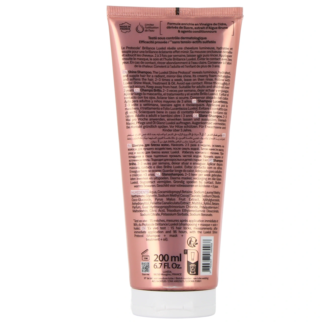 Luxéol Shampooing Brillance - Vue 3