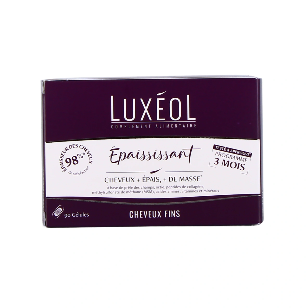 Luxéol Complément Alimentaire Épaississant - Vue 2