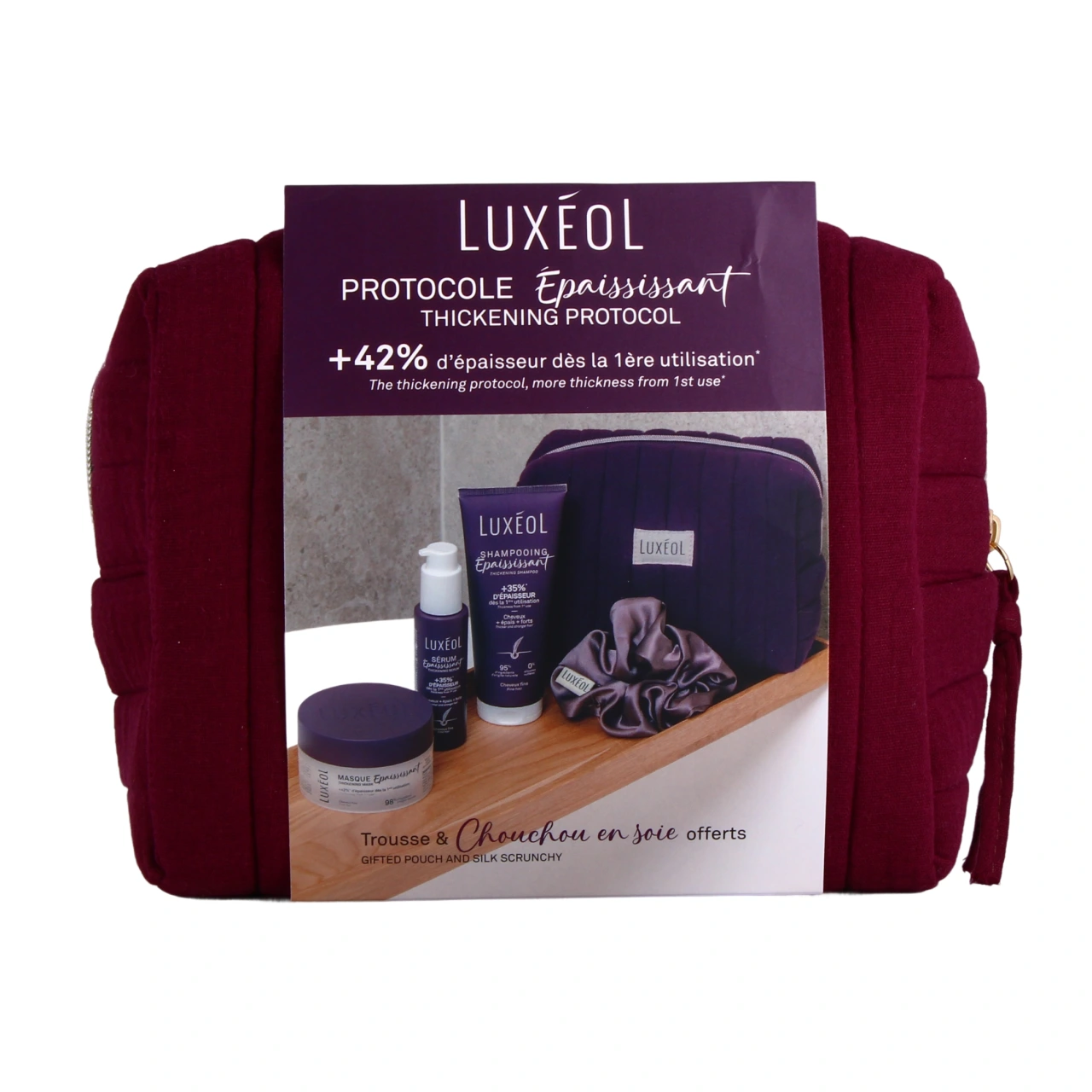 Luxéol Trousse Protocole Épaississant - Vue 2