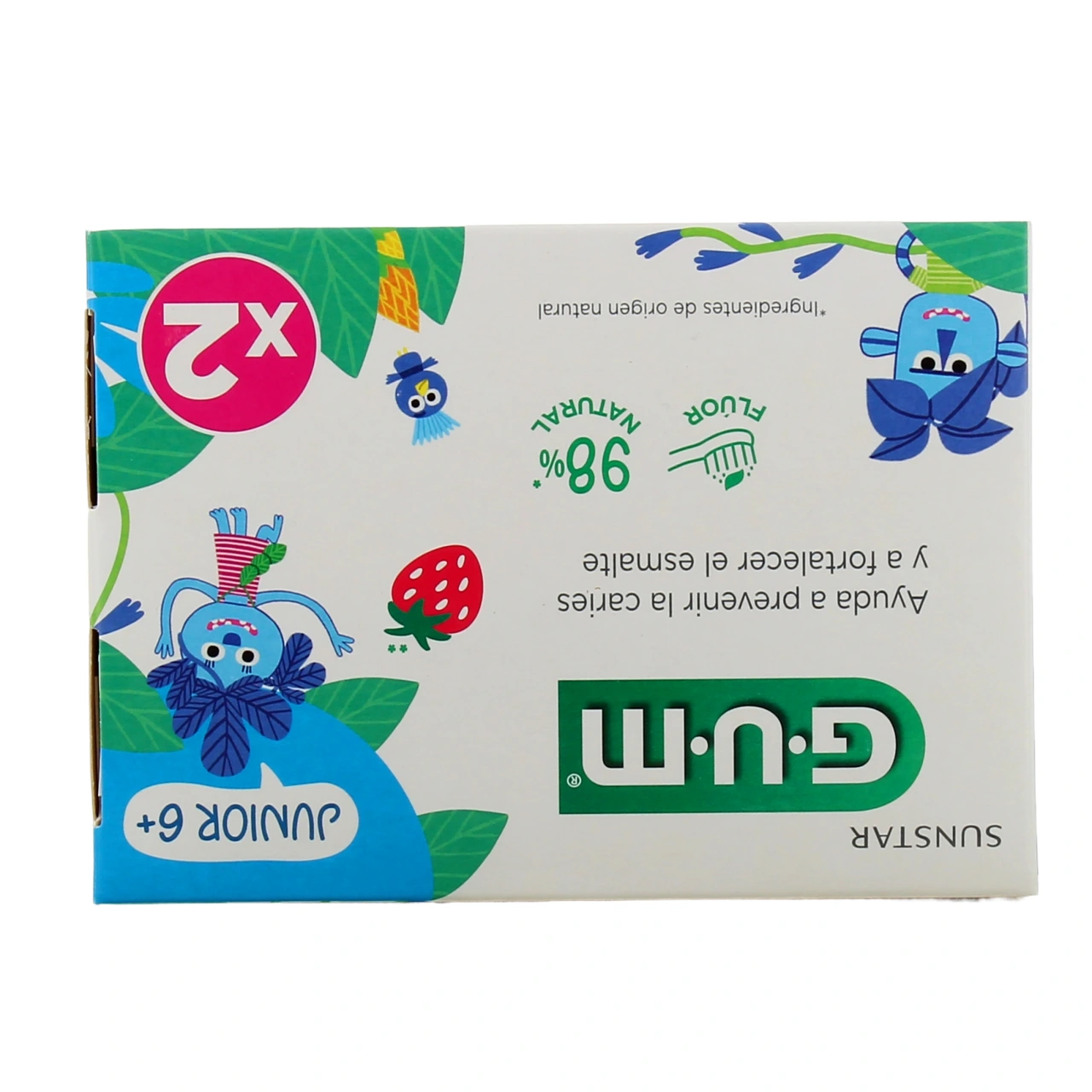 Gum Dentifrice Junior 6+ Goût Fraise - Vue 6