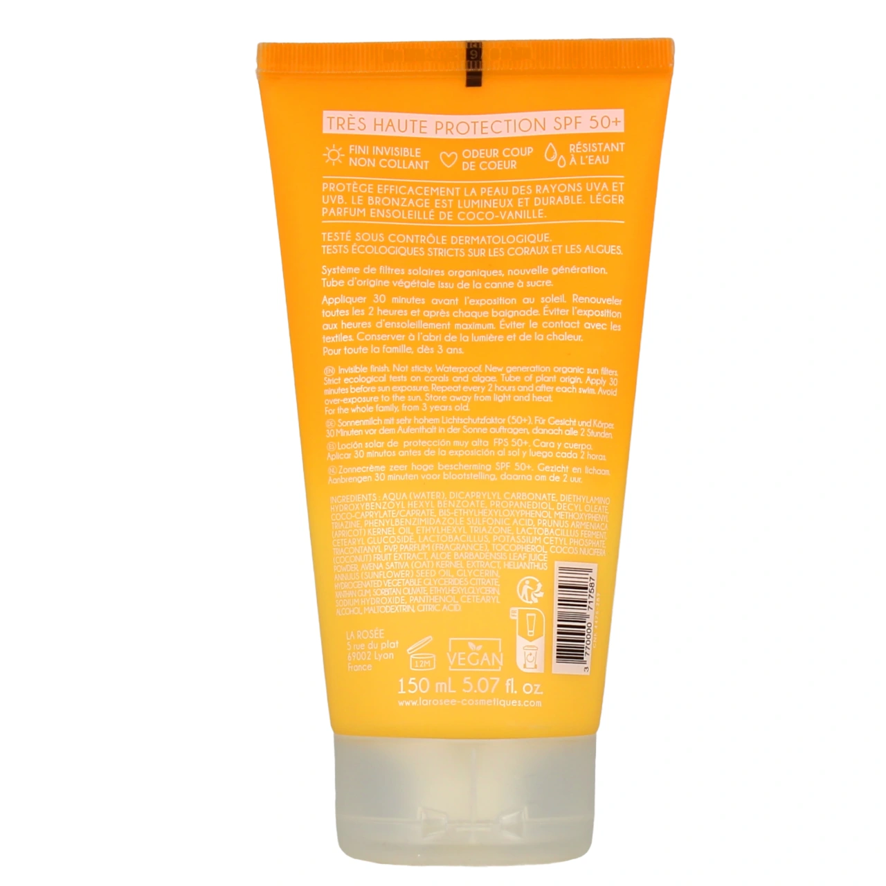 La Rosée Lait solaire SPF 50+ - Vue 3