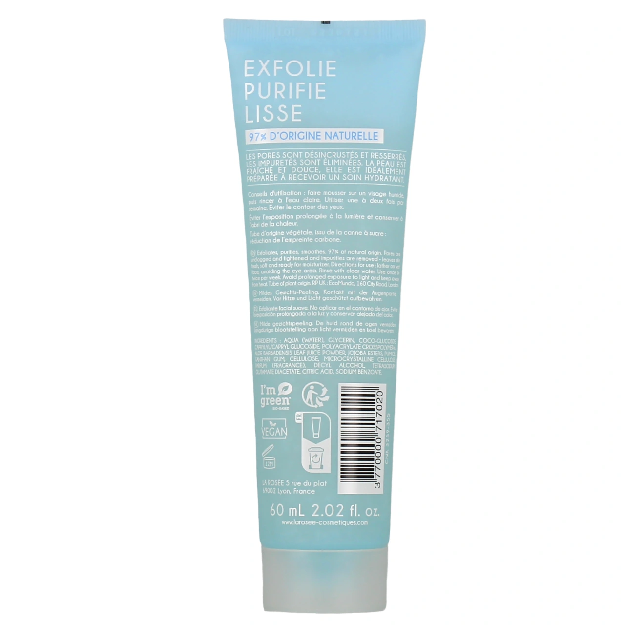 La Rosée Gommage doux visage - Vue 3