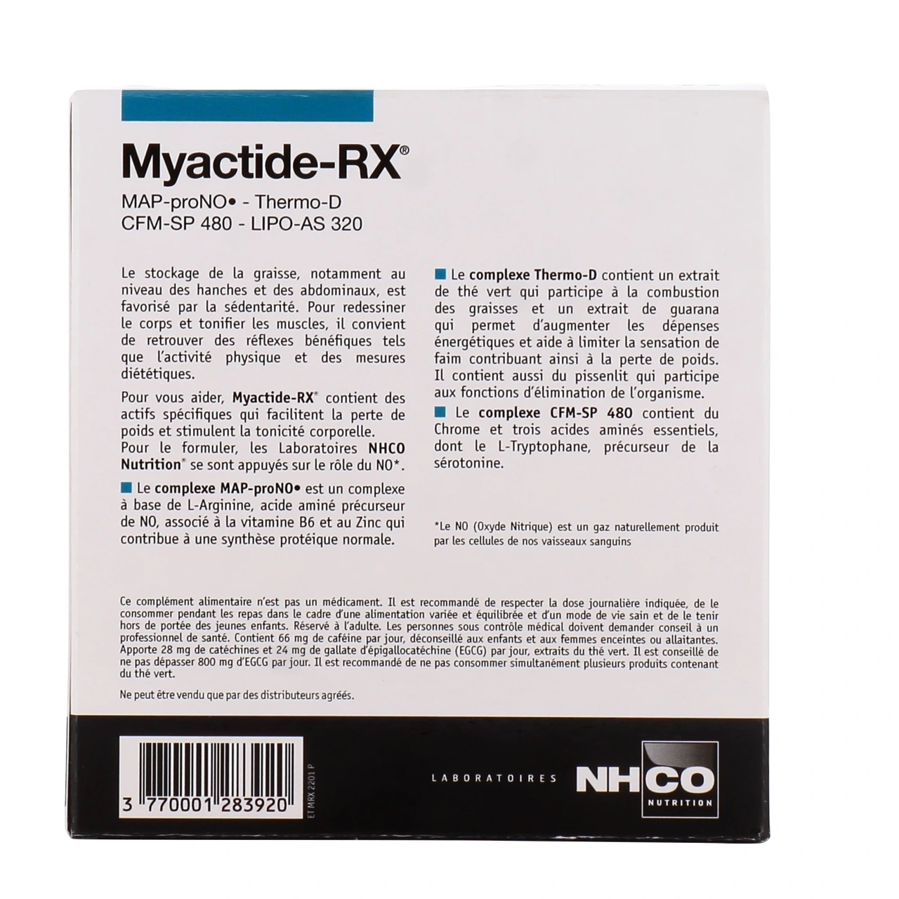 Myactide-RX Graisses abdominales - Vue 3