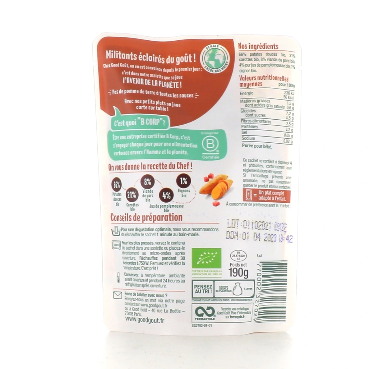 Good Goût Purée dès 6 mois - Vue 4