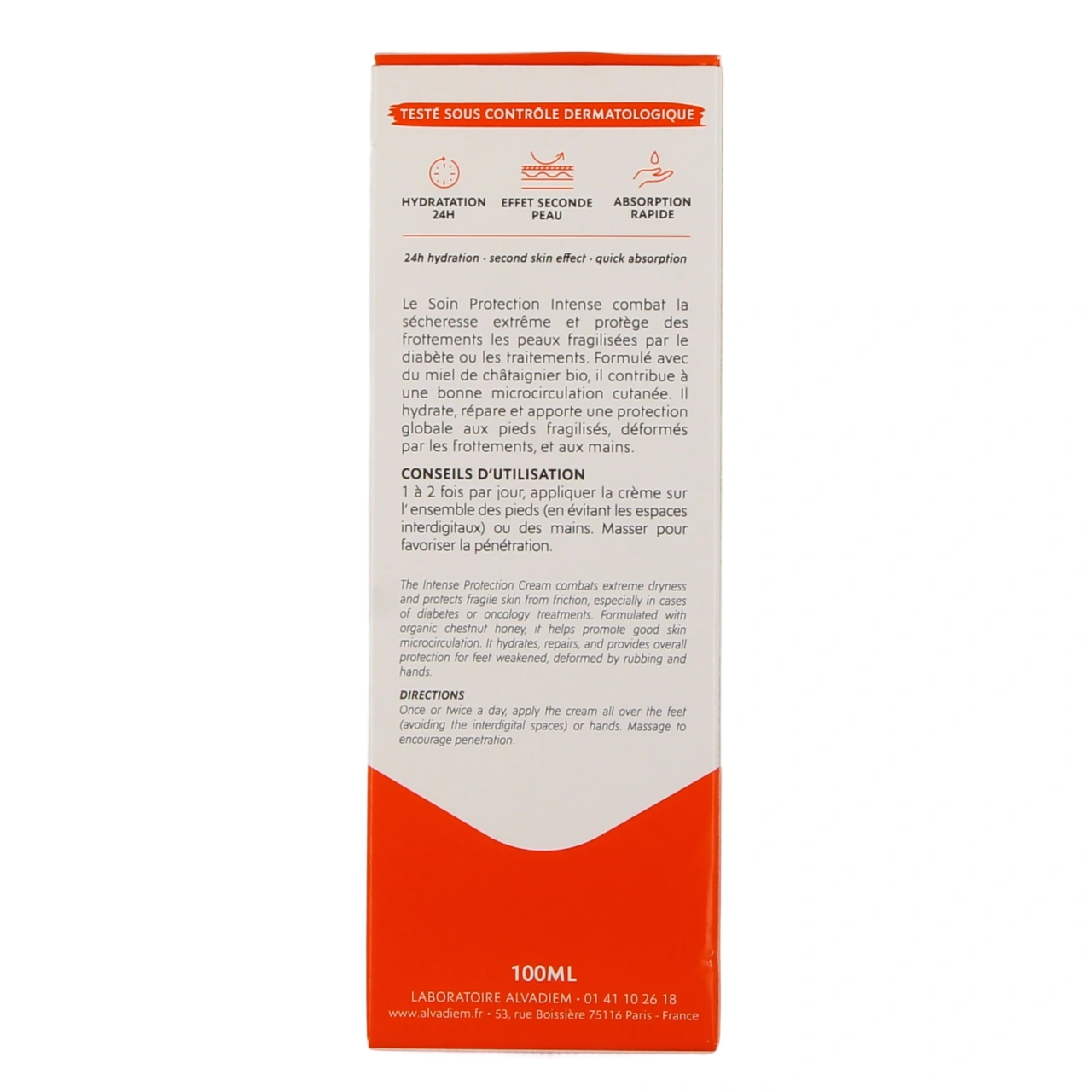 Alvadiem Soin Protection Intense Pieds - Vue 3
