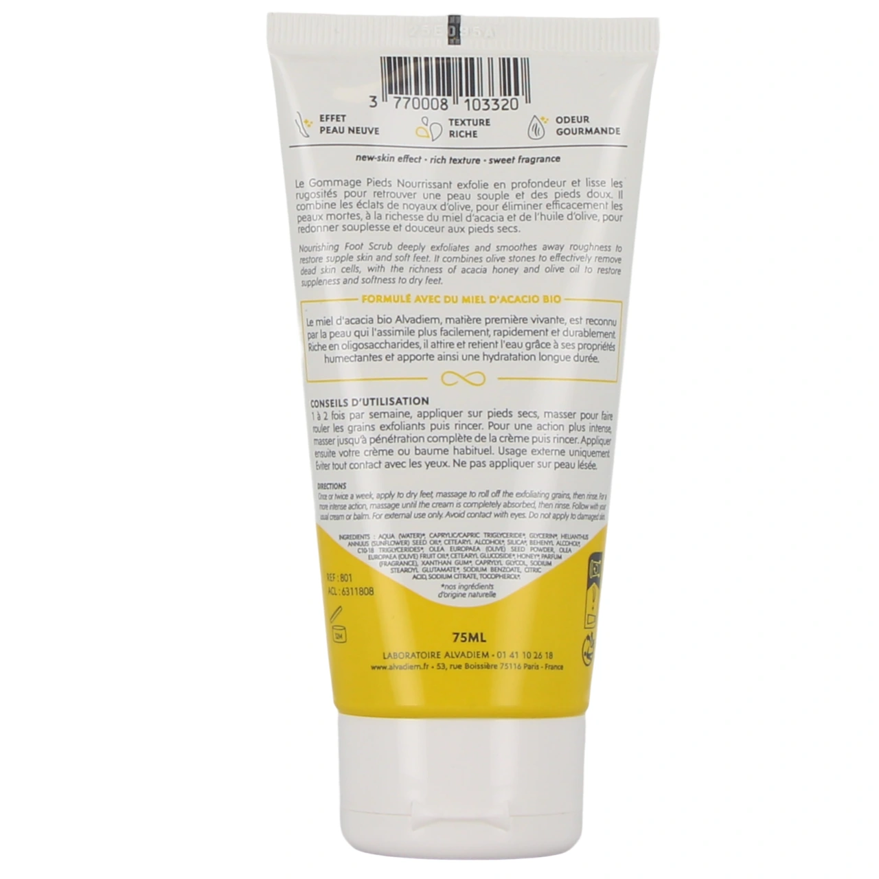 Alvadiem Gommage pieds nourrissant - Vue 3