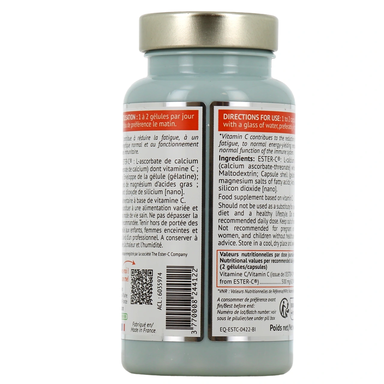 Biocyte Ester-C Forte - Vue 3