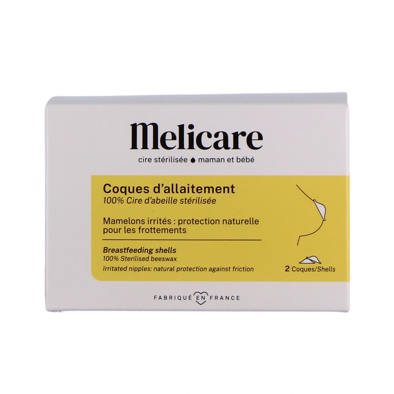 Melicare Coques d'Allaitement en Cire d'Abeille - Vue 2