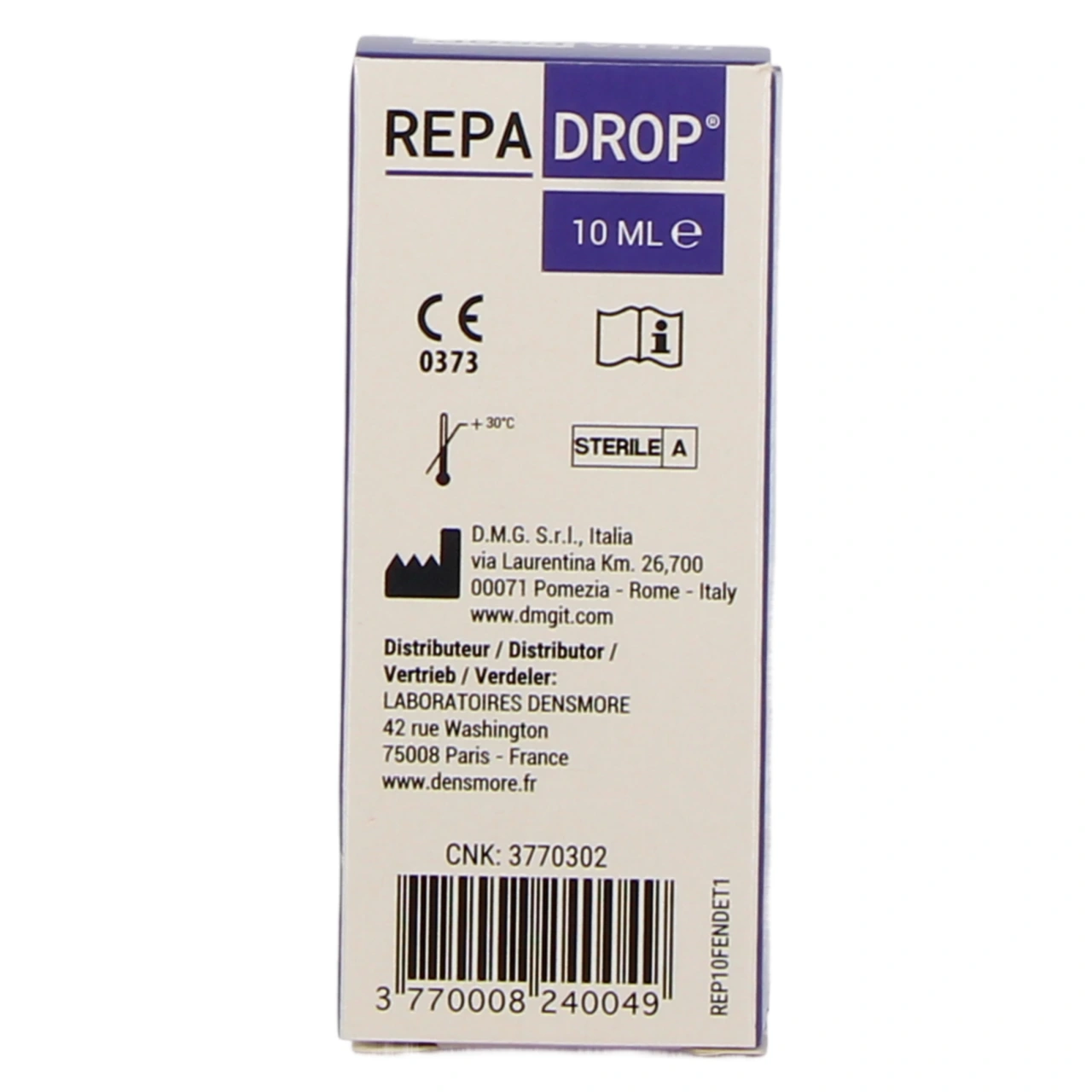 Densmore Repadrop Solution Ophtalmique - Vue 3