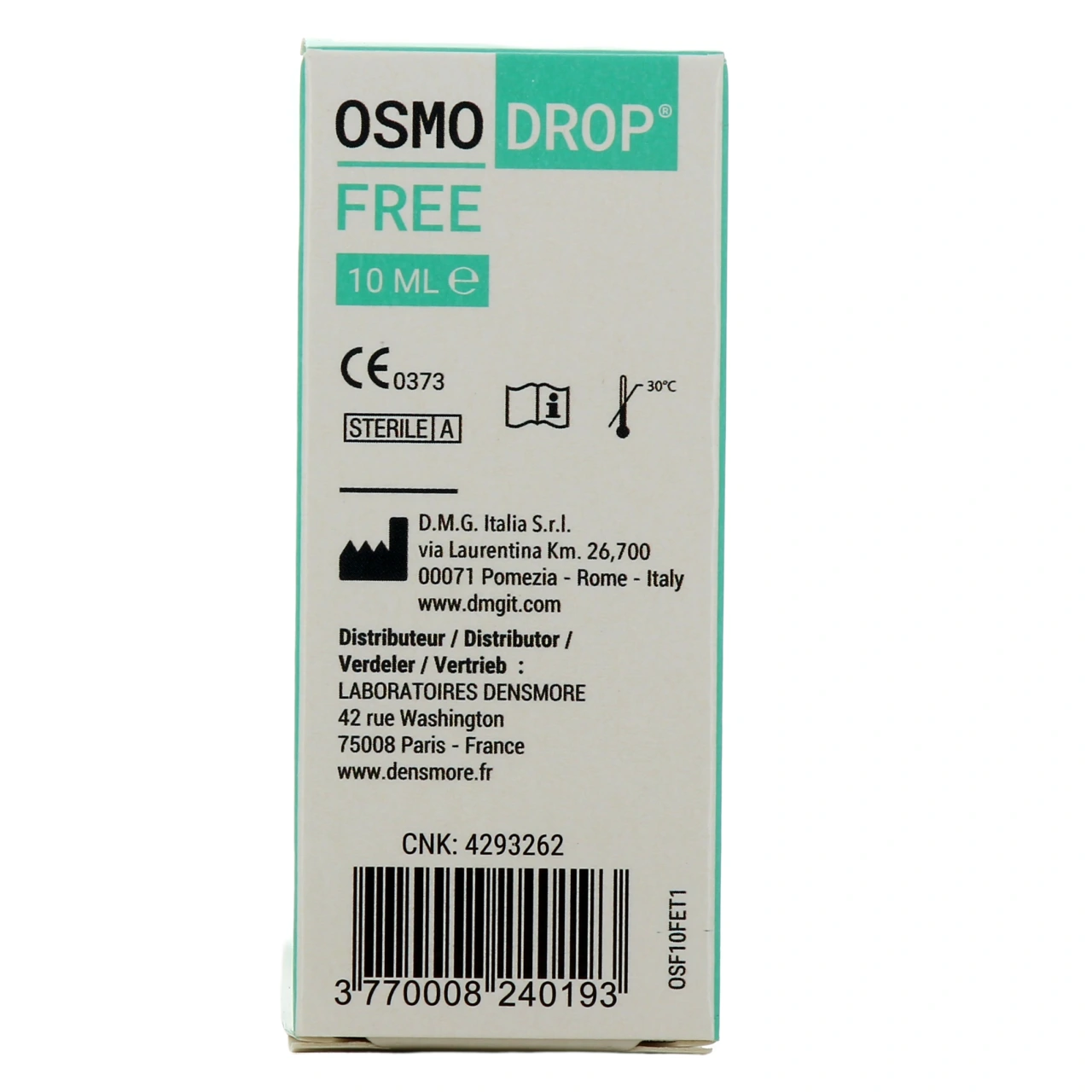 Densmore Osmodrop Free Solution Ophtalmique - Vue 3