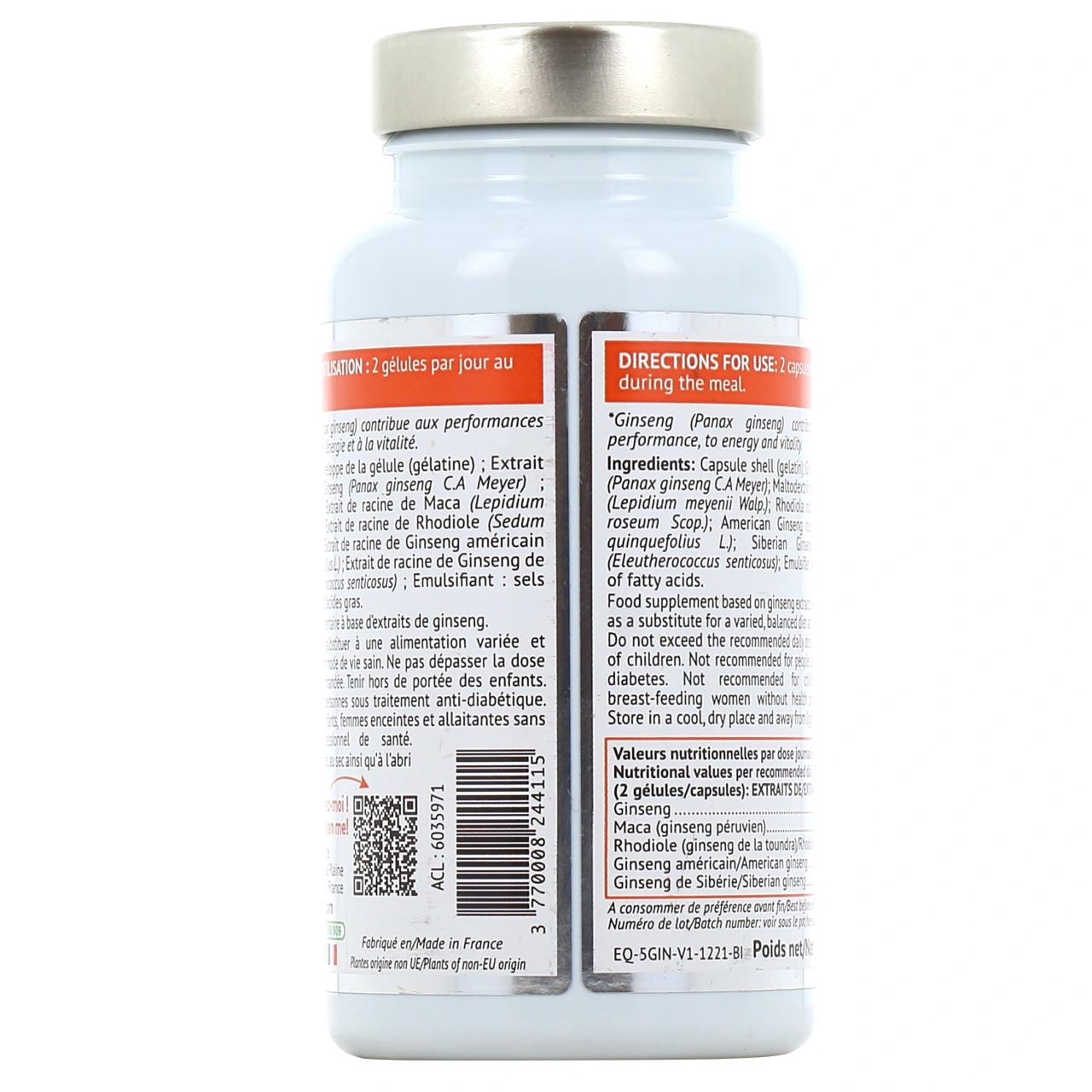 Biocyte 5 Ginseng Forte - Vue 6