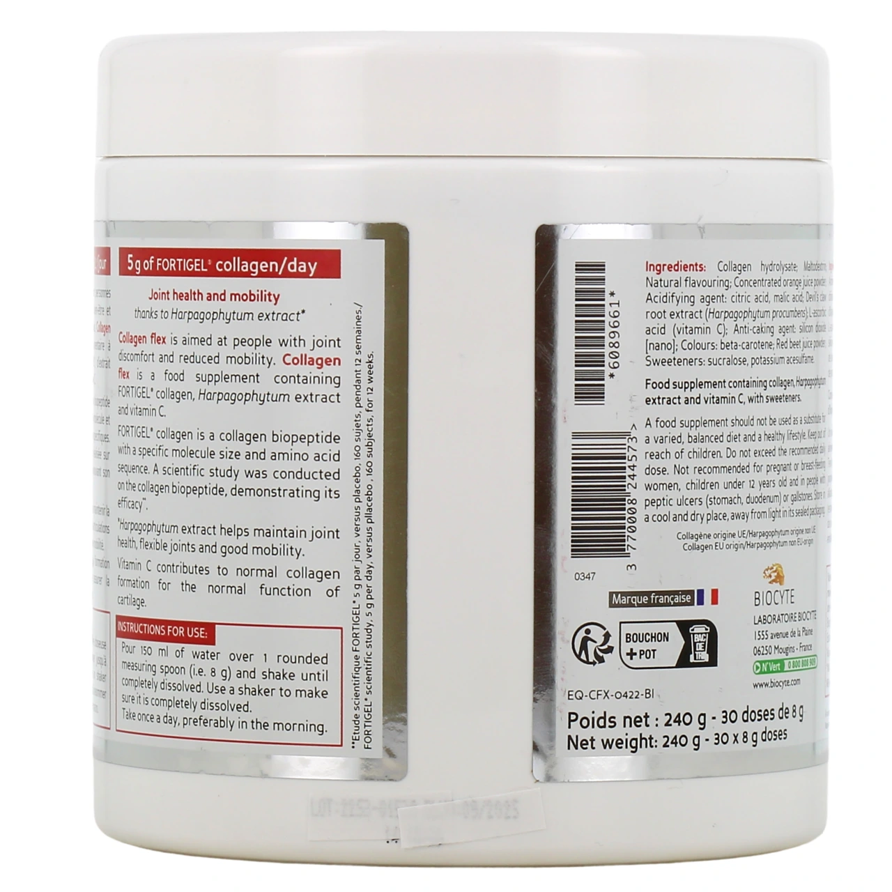 Biocyte Collagen Flex - Vue 3