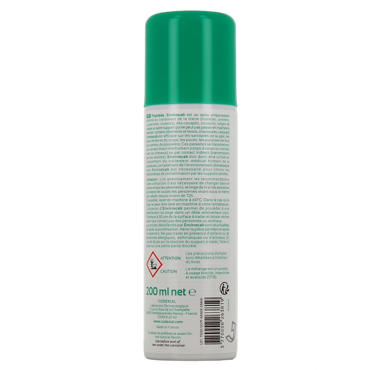 Enviroscab Spray Antiparasitaire - Vue 3