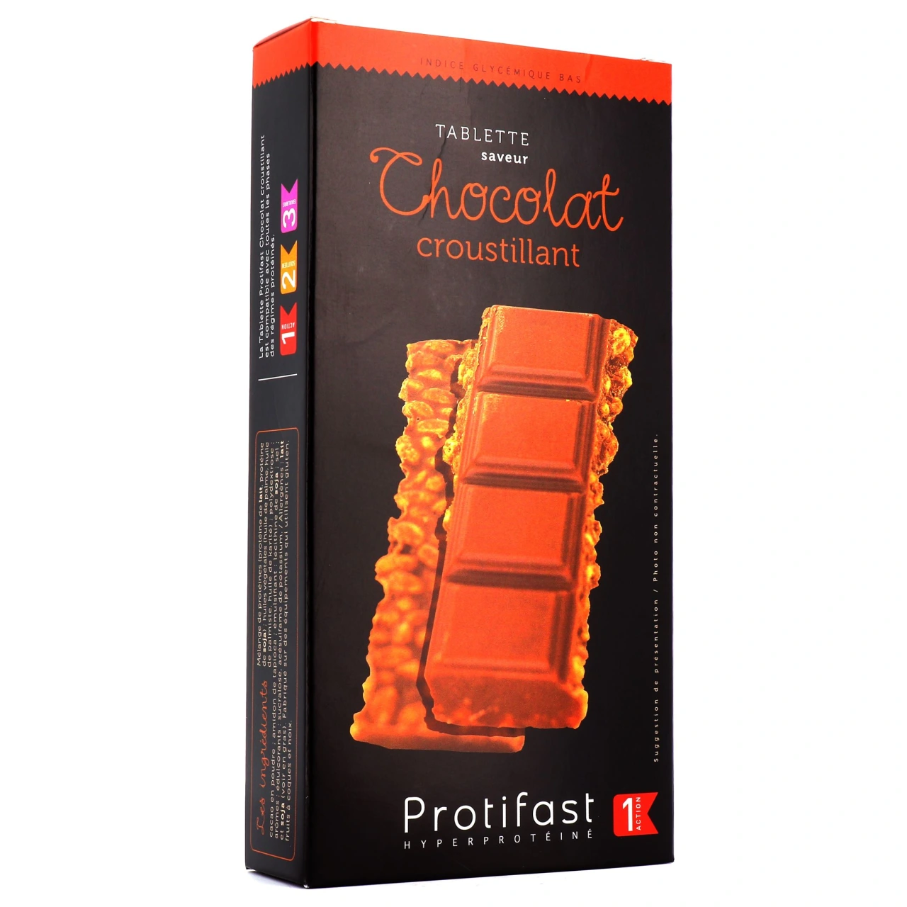 Protifast Tablettes saveur chocolat croustillant - Protifast