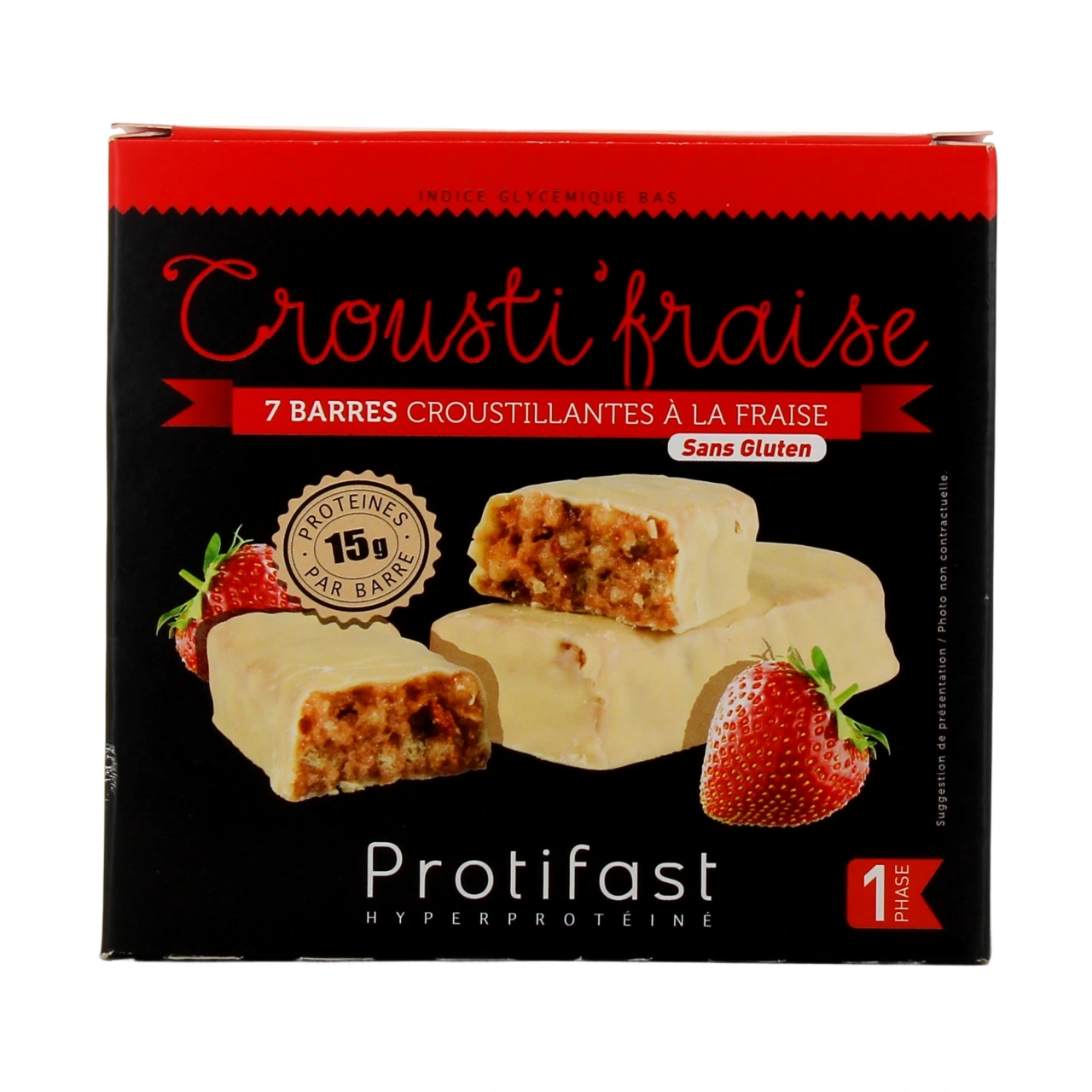 Protifast Hyperprotéiné Barre Crousti - Vue 2