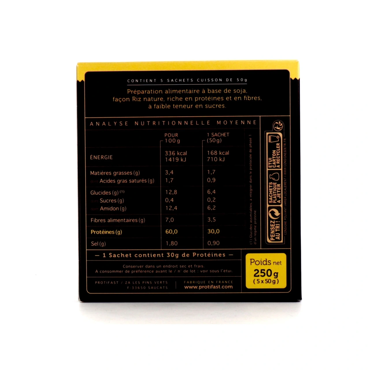 Protifast Petit Plat Minceur Riz - Vue 2