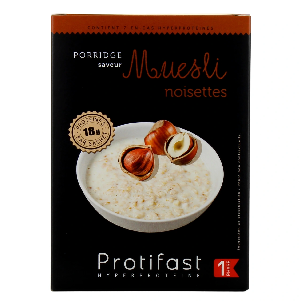 Protifast Porridge Protéiné Saveur Muesli Noisettes - Vue 2
