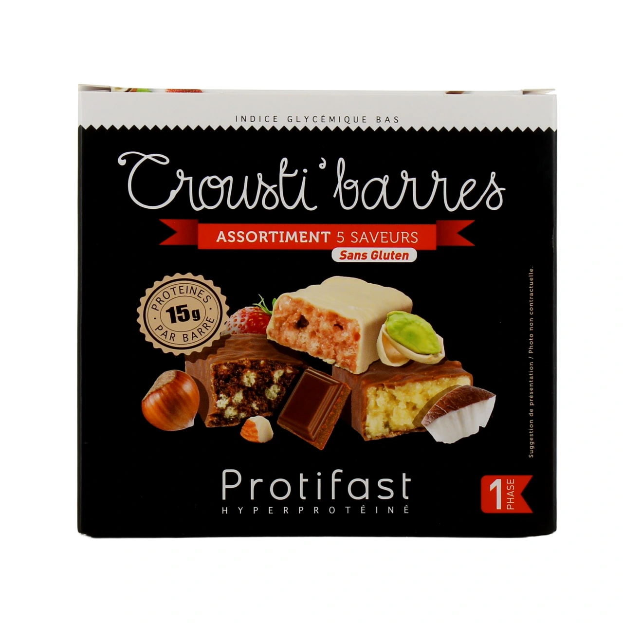 Protifast Hyperprotéiné Barre Crousti - Vue 5