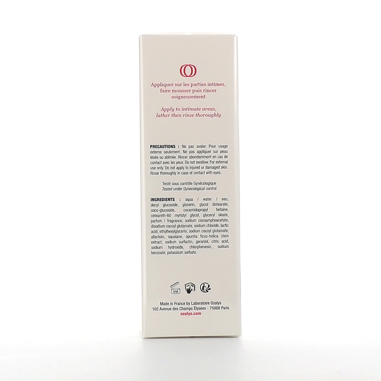 Ozalys Crème Nettoyante Hygiène Intime - Vue 4