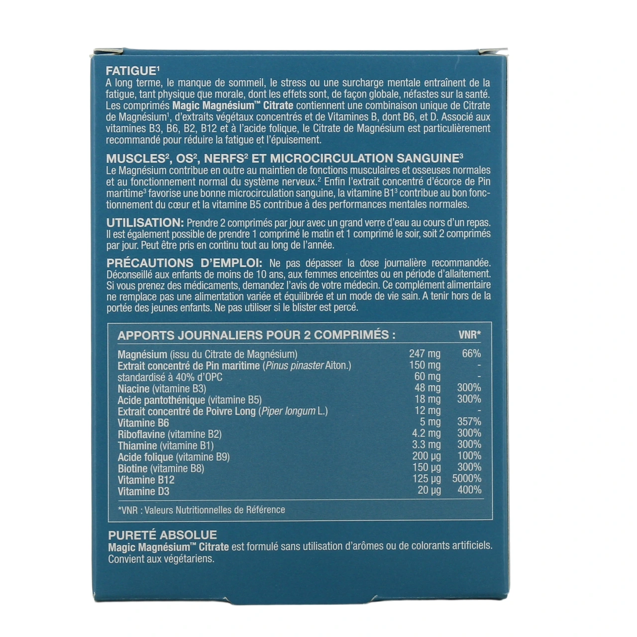 New Nordic Magic Magnésium Citrate - Vue 3