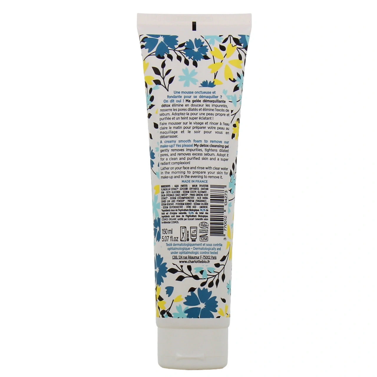 Charlotte Bio Gelée Démaquillante Détox - Vue 3