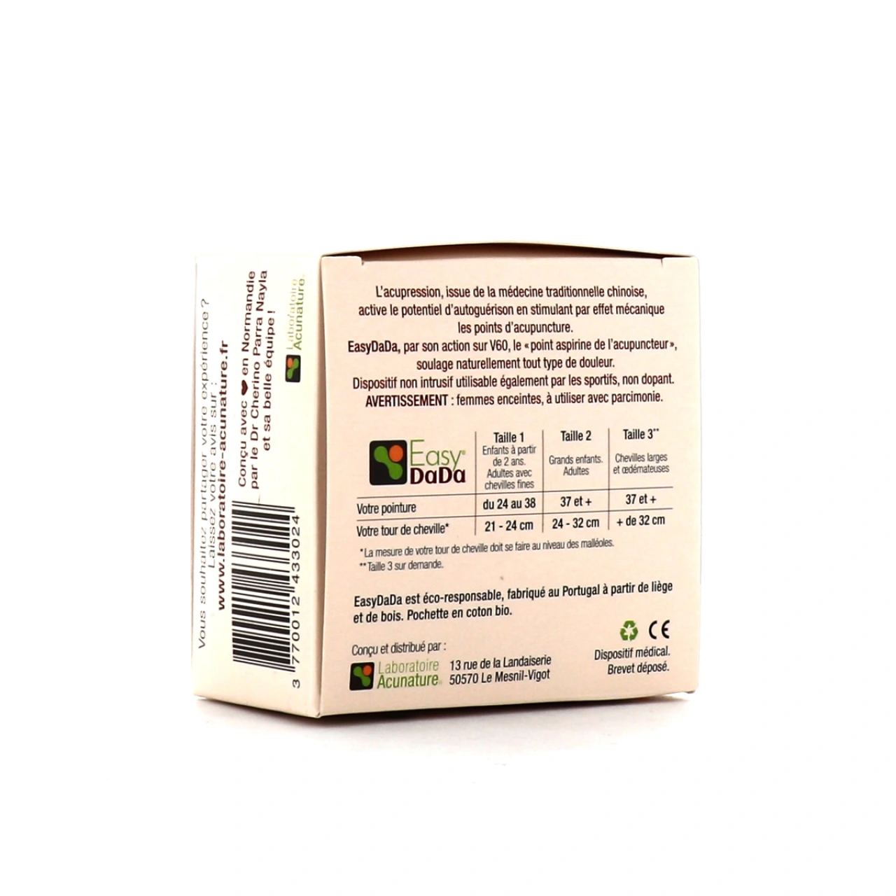 Easy DaDa Bracelet anti-douleur d'acupression - Vue 5
