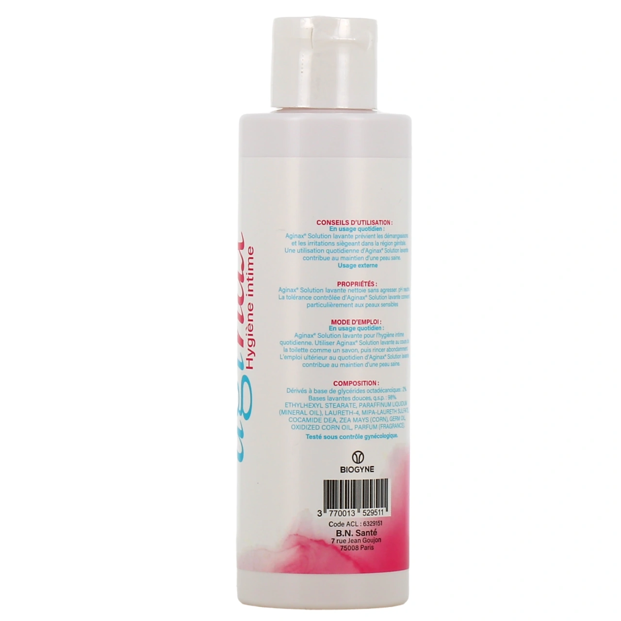 Aginax Hygiène Intime Solution Douceur - Vue 3