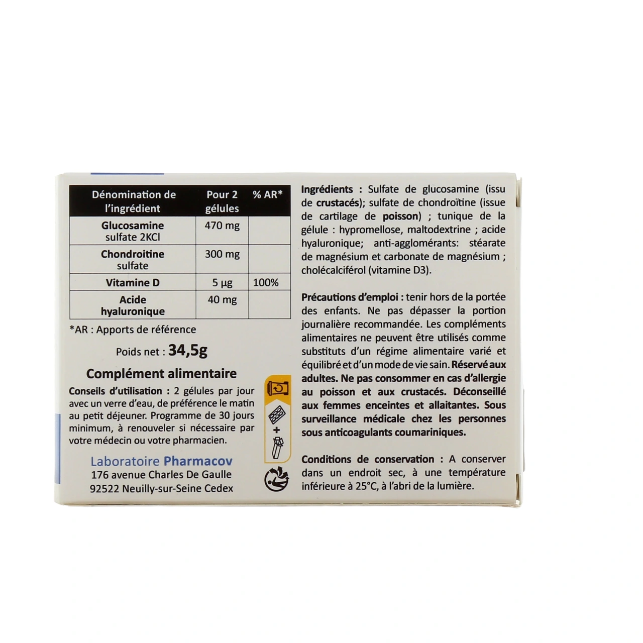Chondraline Articulations et Os - Vue 3