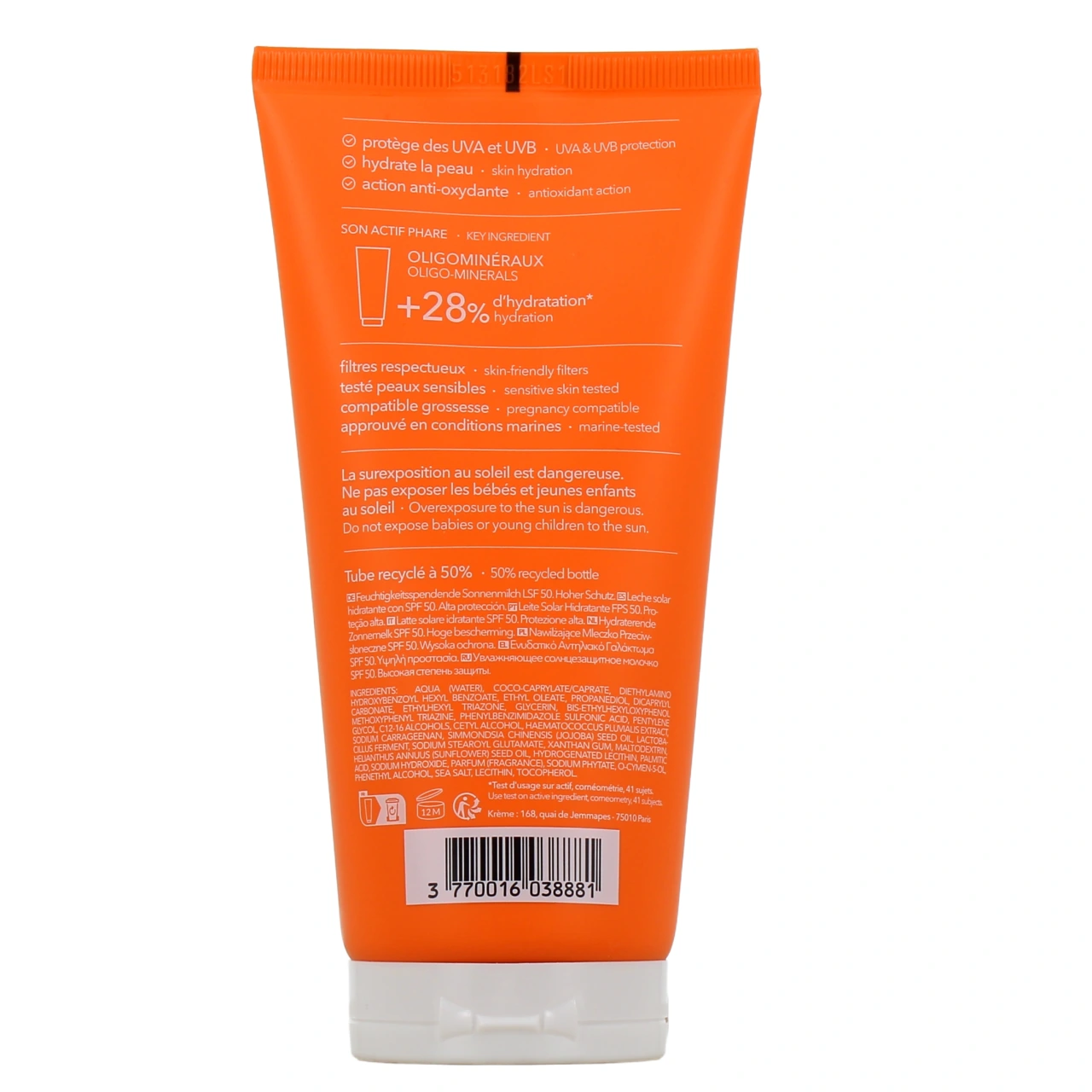 Krème Lait Solaire Hydratant - Vue 3