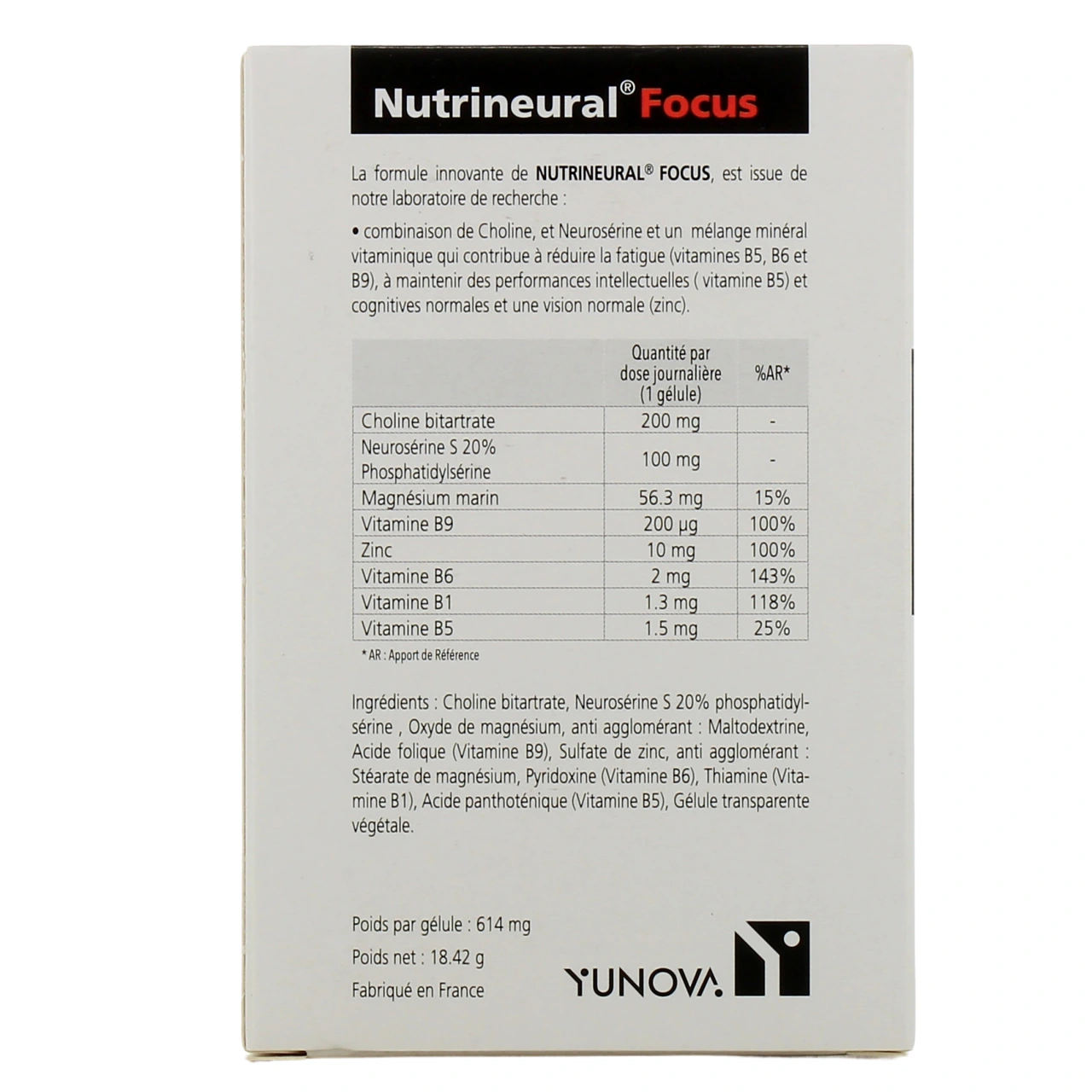 Nutrineural Focus - Vue 3
