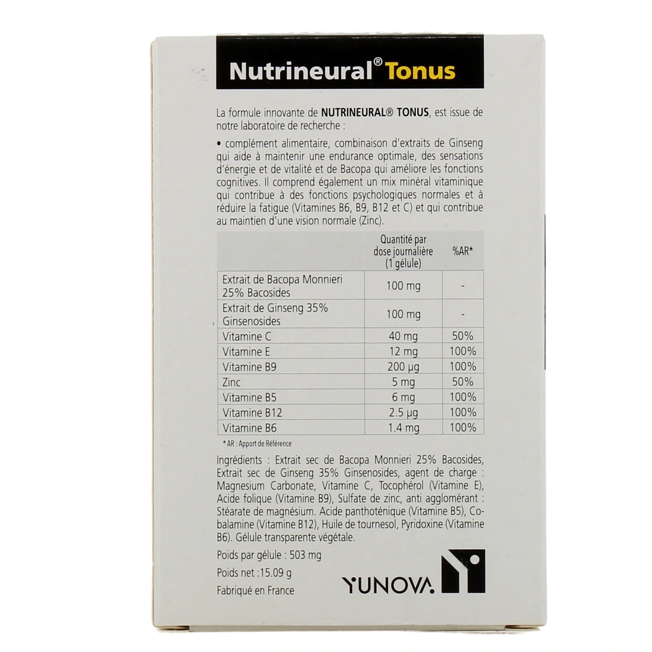 Nutrineural Tonus - Vue 3