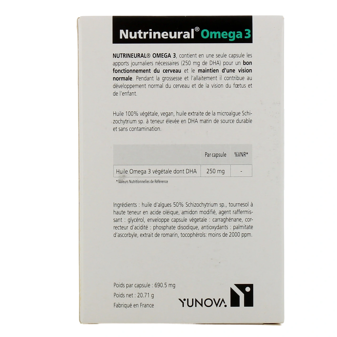 Nutrineural Omega 3 - Vue 3