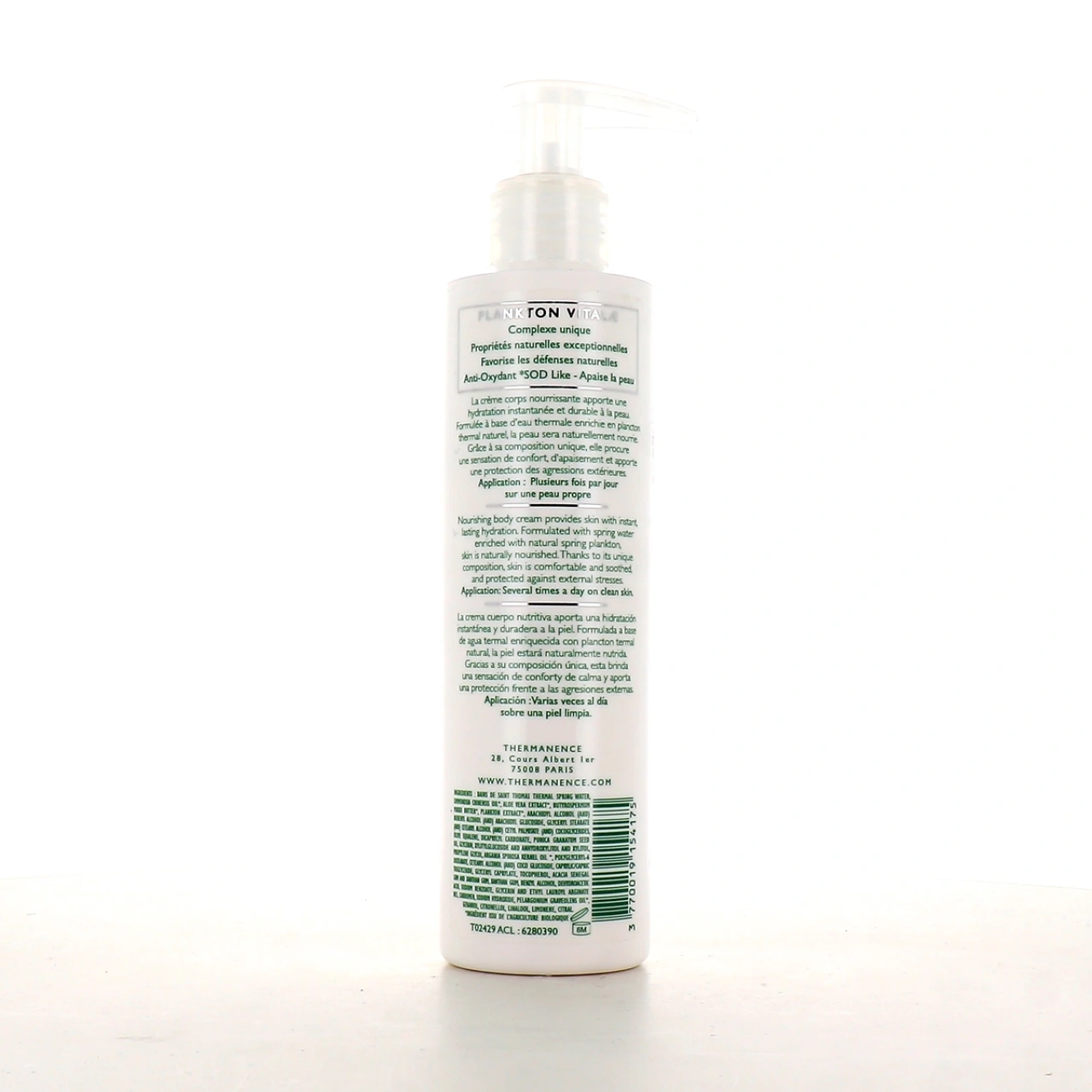 Thermanence Crème Corps Nourrissante - Vue 2