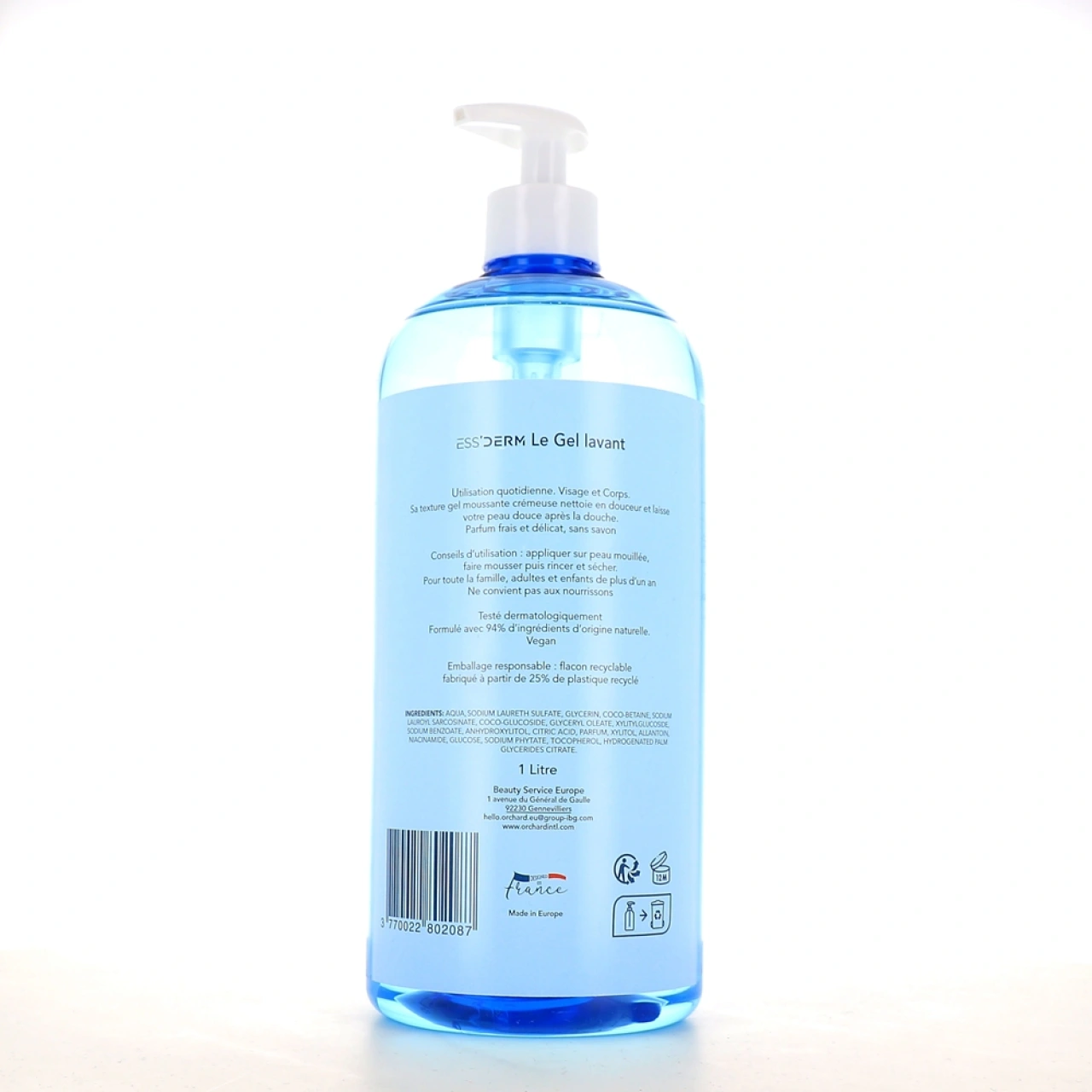 Ess'Derm Gel Lavant Douceur Intense - Vue 2