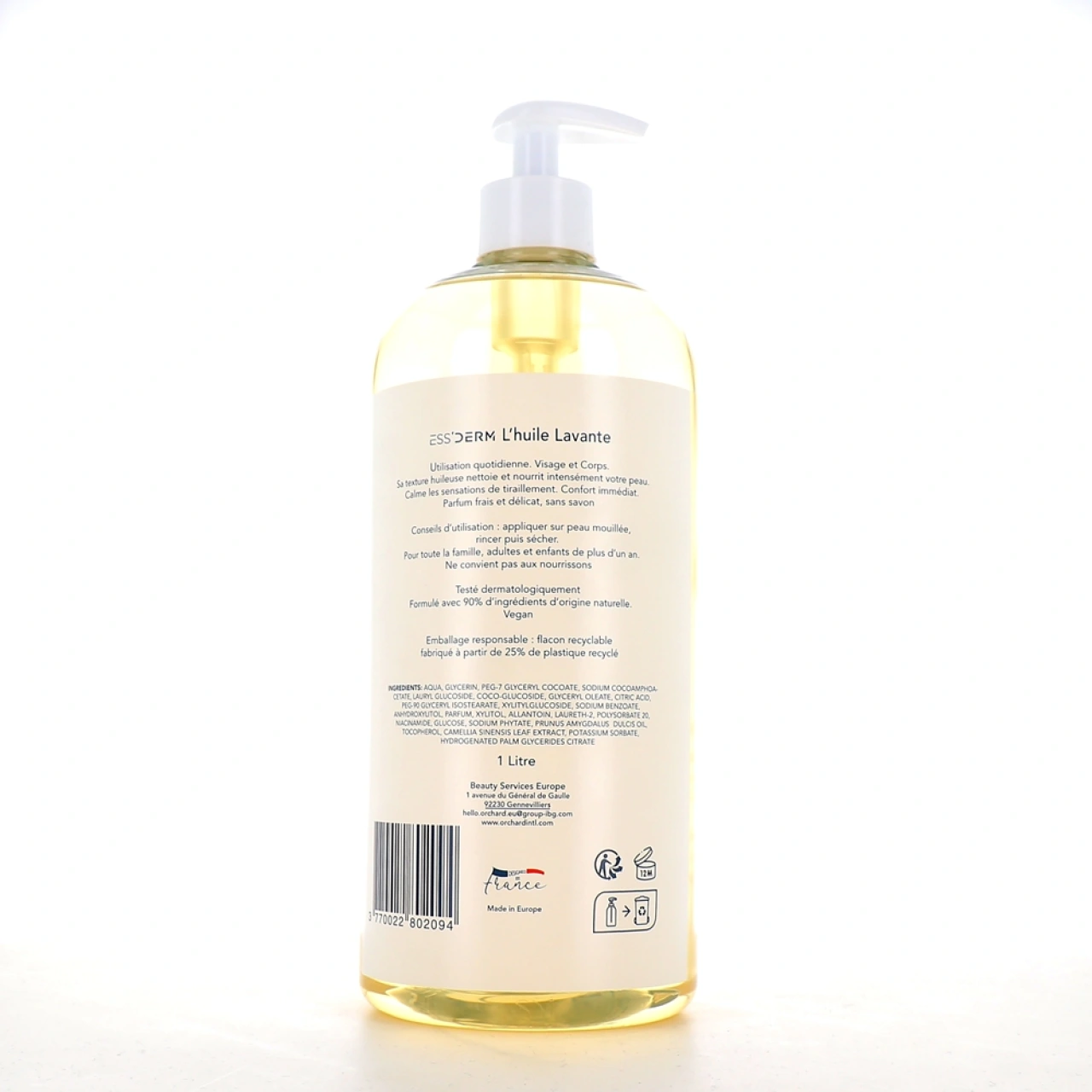 Ess'Derm Huile Lavante Douceur Intense - Vue 2