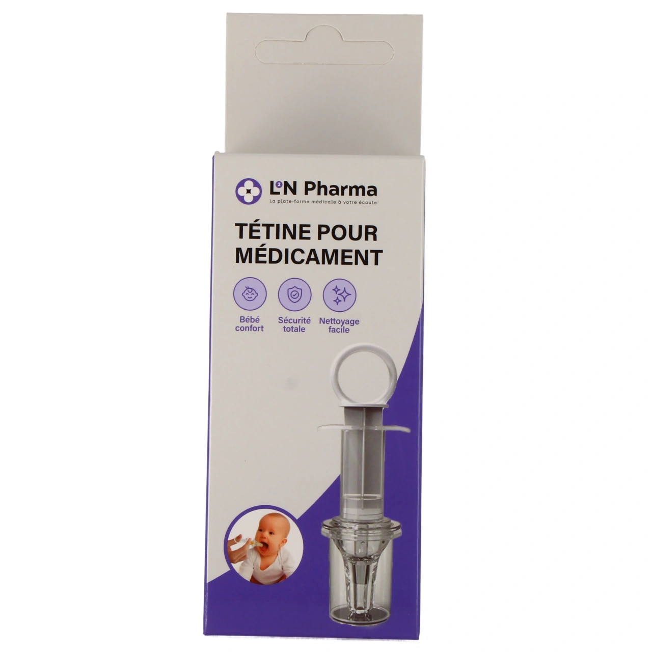 L2N Bébé Tétine pour Médicament - Vue 2